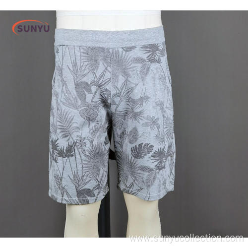 Men's allover printed CVC shorts